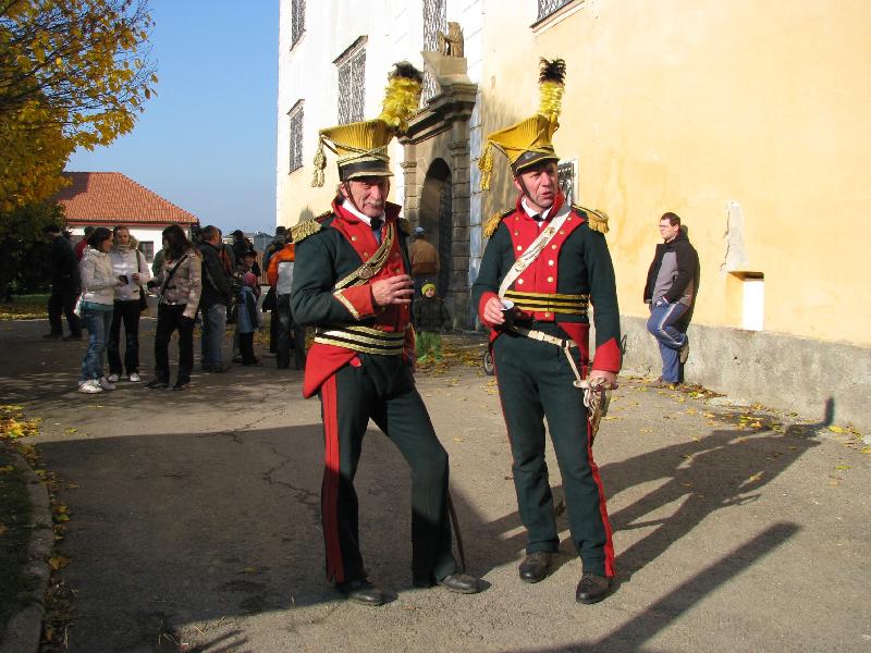 Dušičkový pochod napoleonských vojáků