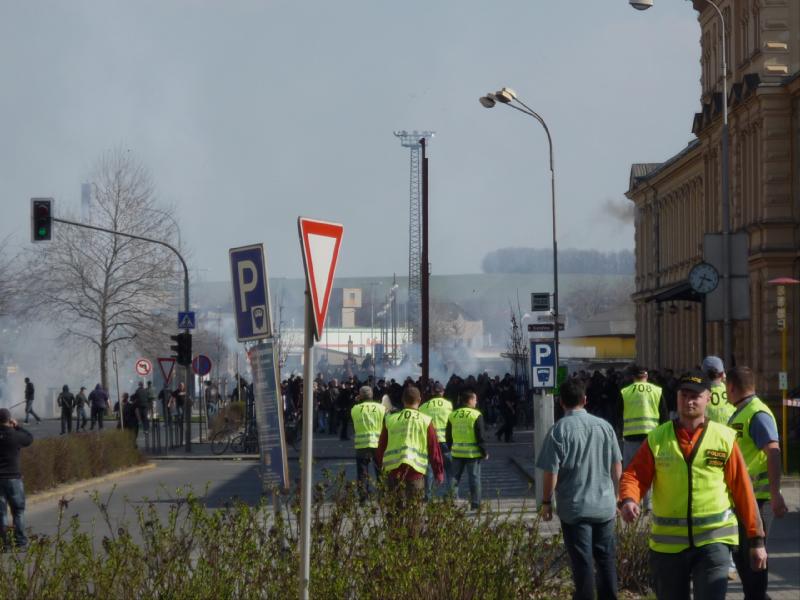 Sobotní pochod radikálů v Přerově